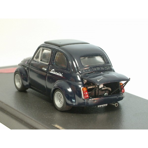 Fiat 500 Giannini 590 GT assetto corsa 1969 blu scuro - Standard Built 1:43